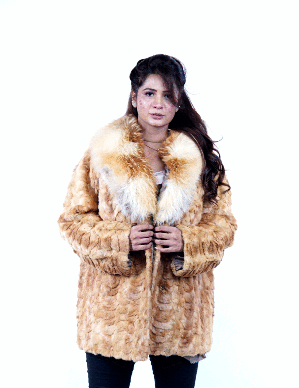 Women’s Luxury Faux Fur Coat – Elegant Winter Fashion By Umhashco.